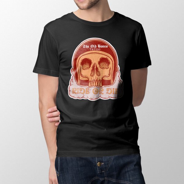 T-Shirt | Ride or die (The Old Bones Tattoo)